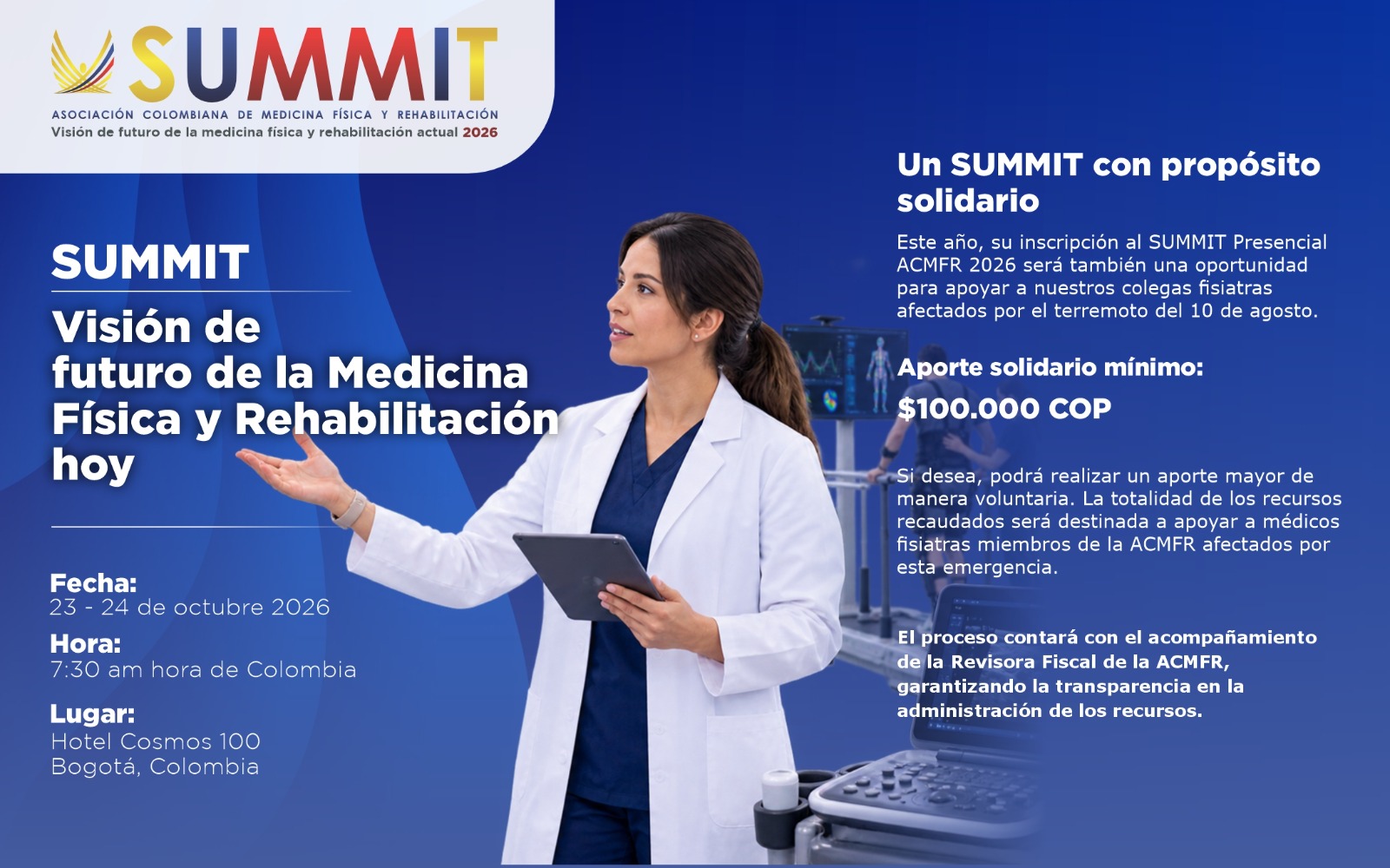 SUMMIT 7: "VISION DE FUTURO DE LA MEDICINA FISICA Y REHABILITACION HOY"